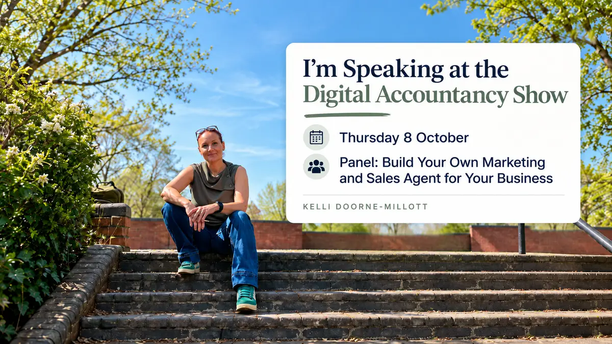 I'm Speaking at the Digital Accountancy Show